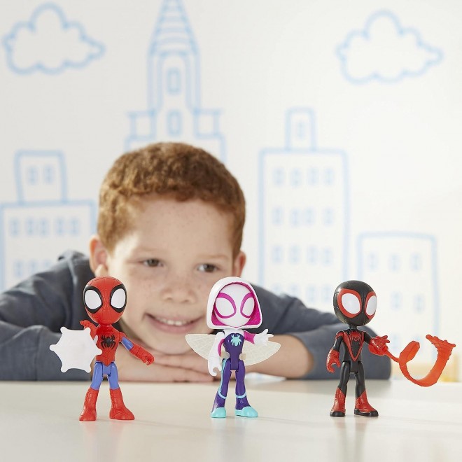 Spidey and His Amazing Friends, 4-Inch Scale Marvel Action Figures