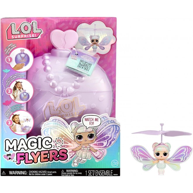 L.O.L. Surprise! Magic Flyers: Sweetie Fly- Hand Guided Flying Doll