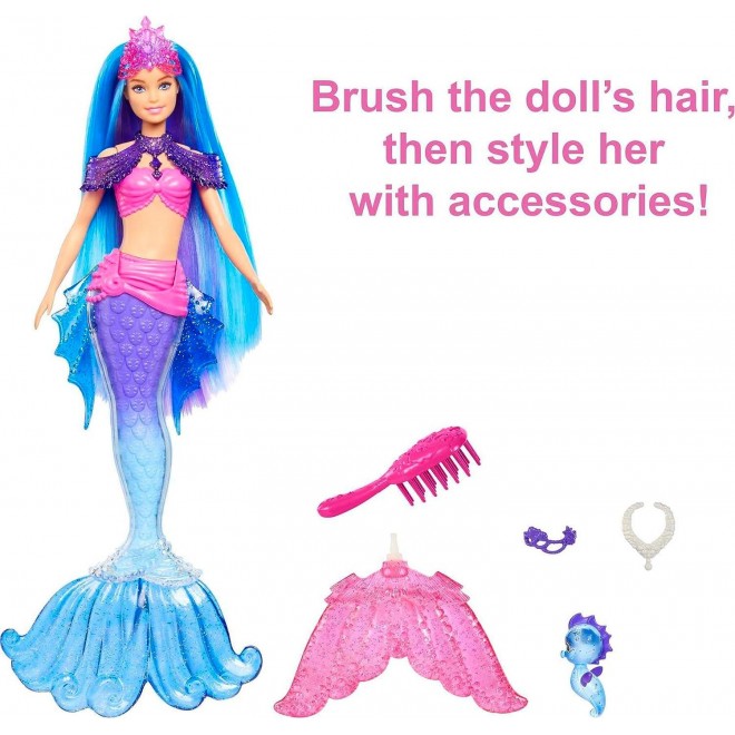 Barbie Mermaid Power Doll & Accessories Set with Mermaid Fashion Doll