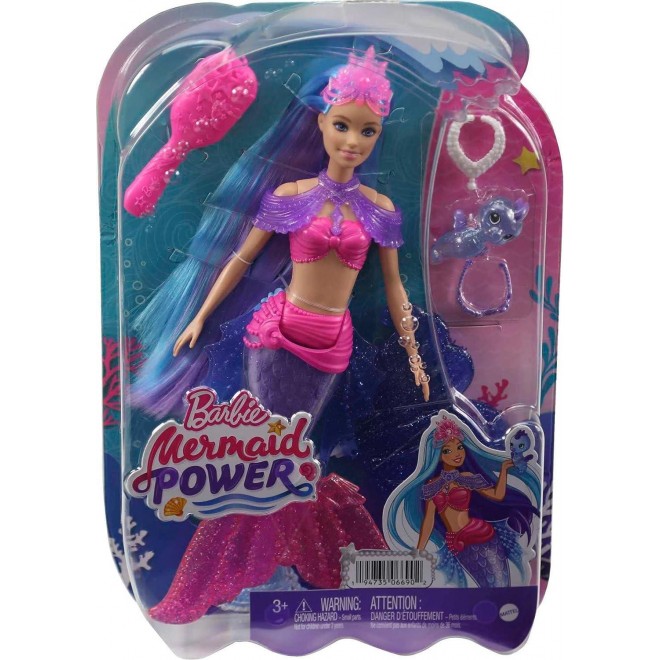 Barbie Mermaid Power Doll & Accessories Set with Mermaid Fashion Doll