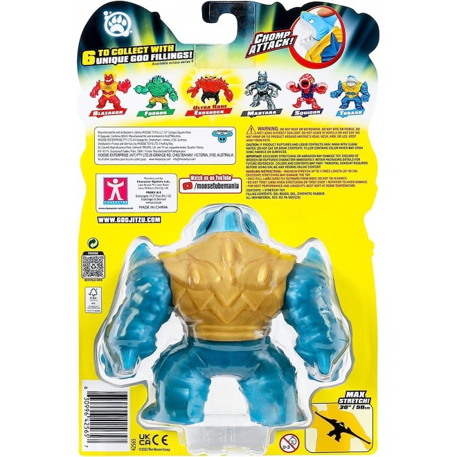 Heroes of Goo Jit Zu Deep Goo Sea Thrash Hero Pack. Super Squishy