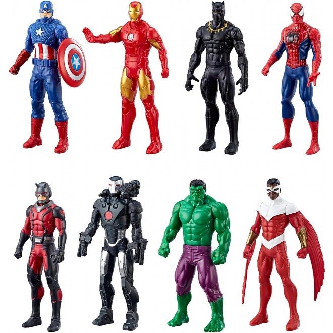 Marvel Avengers Ultimate Protectors Pack,6-Inch-Scale,8 Action Figures