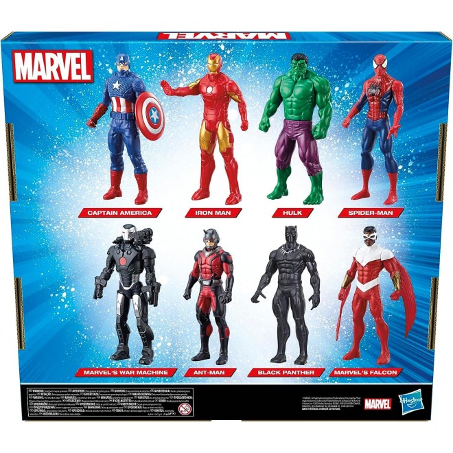 Marvel Avengers Ultimate Protectors Pack,6-Inch-Scale,8 Action Figures