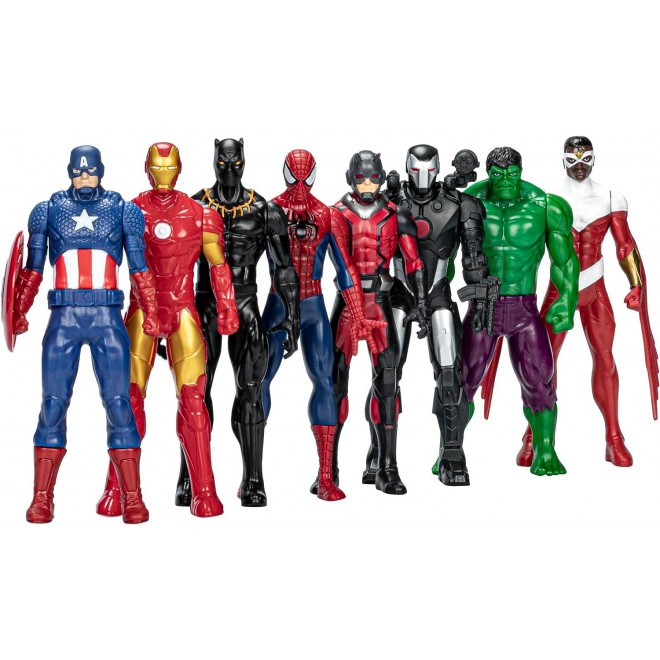 Marvel Avengers Ultimate Protectors Pack,6-Inch-Scale,8 Action Figures