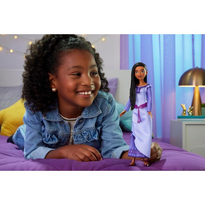 Mattel Disney Wish Asha of Rosas Posable Fashion Doll with Natural Hair