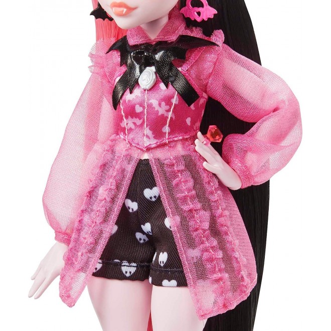 Monster High Doll, Draculaura with Accessories and Pet Bat