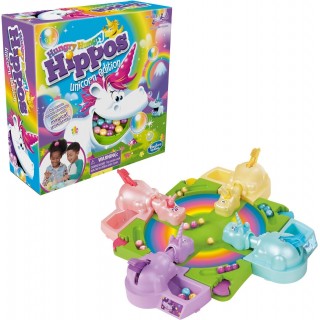 Hasbro Gaming Hungry Hippos Unicorn Edition Pre-School Board Game