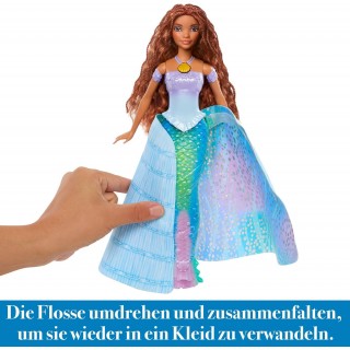 Disney The Little Mermaid Transforming Ariel Fashion Doll