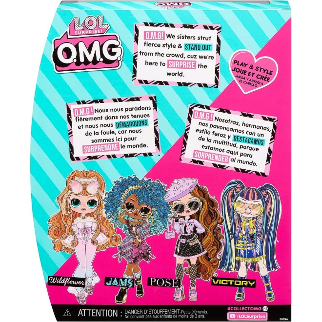 LOL Surprise OMG Jams Fashion Doll with Multiple Surprises