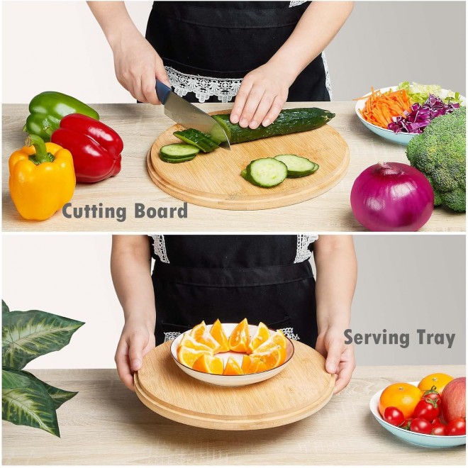 11.3 Extra Large Salad Serving Bowl Set with Wooden Lid&Utensils, 6.5Q