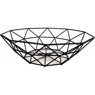 Metal Wire Fruit Bowl, Iron Arts Fruit Storage Baskets for Kitchen Cou