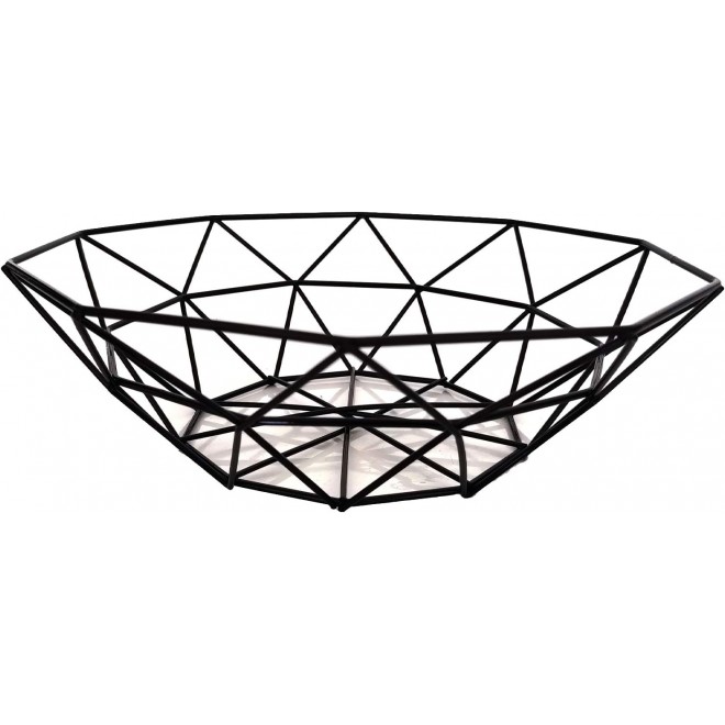 Metal Wire Fruit Bowl, Iron Arts Fruit Storage Baskets for Kitchen Cou