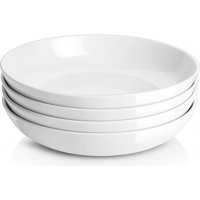 Y YHY 9.75 Large Pasta Bowls, 50 Ounces Big Salad Bowls, Ceramic Servi