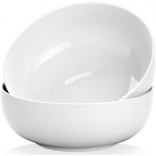 Yedio Pasta Serving Bowls 120 Ounce 9.7” Large Serving Bowls, Porcelai