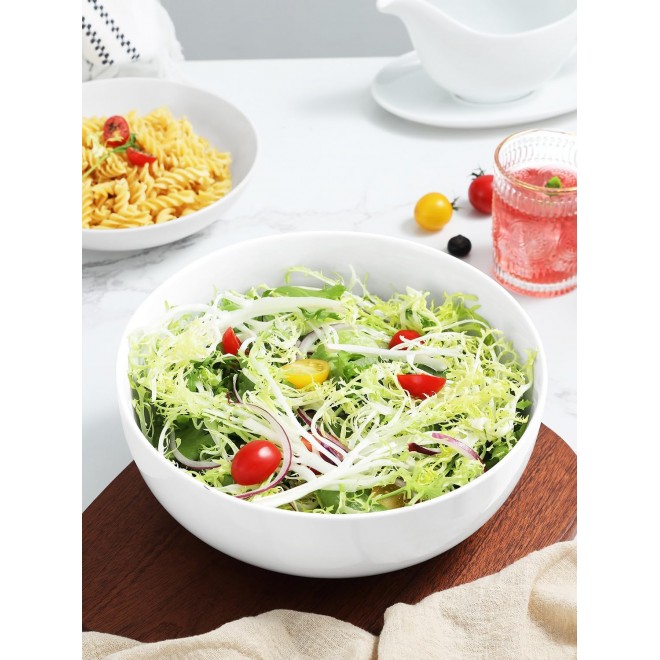 Yedio Pasta Serving Bowls 120 Ounce 9.7” Large Serving Bowls, Porcelai