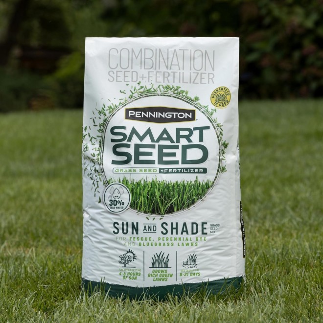 Pennington Smart Seed Sun and Shade Grass Mix 20 lb