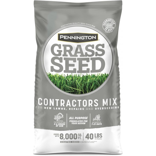 Pennington Contractors Grass Seed Mix Northern Mix 40 lb