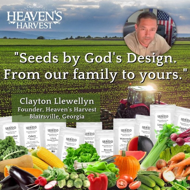 Heaven’s Harvest 10 Year Garden” Survival Seed Bank Kit | Over 25k Non-GMO Heirloom Vegetable Survival Seeds + 2 Free Bonus Items: Clyde’s Garden Planner + Seed Vault Storage Drum for 10 Year Storage