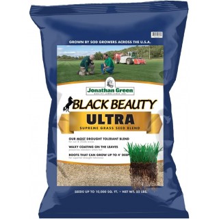 Jonathan Green (10323) Black Beauty Ultra Grass Seed - Cool Season Lawn Seed (25 lb)