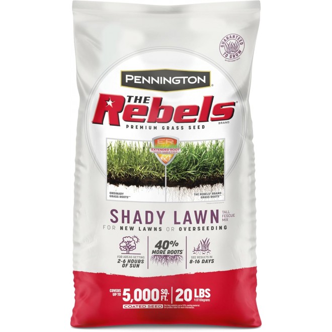 Pennington The Rebels Tall Fescue Shady Grass Seed Mix 20 lb