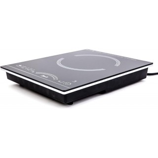 Avanti IH1800L1B-IS Portable Cooktop Electric Stove Top Hot Plate with Single Induction Burner, 6 Power Settings, Temperature Touch Control 140-460F, 1800-Watts, Black