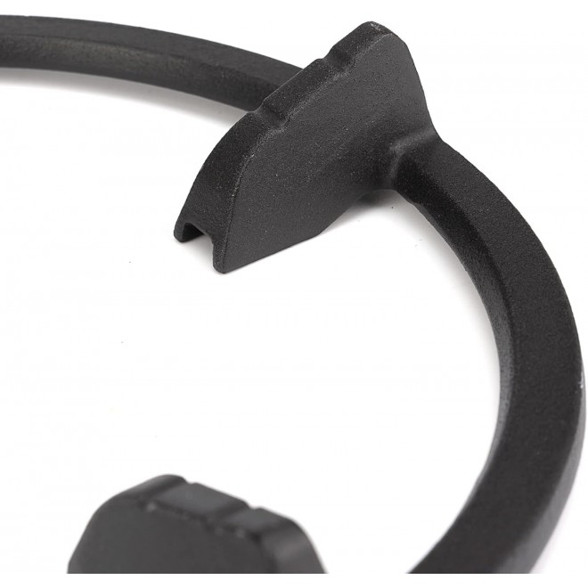 Cast Iron Wok Support Ring, Wok Support Stand Compatible with Samsung, Ge, Frigidaire, Whirlpool, Kitchenaid Etc，Universal，Non Slip, Gas Stove Rack Accessories