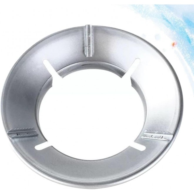 Cabilock Wok Ring for Electric Stove Ring Stand Wok Rack Iron Gas Stove Wok Support Wok Support Stand Saving Cooktop Range Pan Gas Cover for Home Restraurant Hotel () Stainless Steel Wok