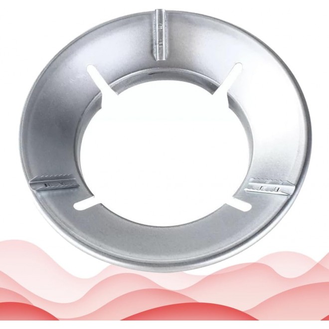 Cabilock Wok Ring for Electric Stove Ring Stand Wok Rack Iron Gas Stove Wok Support Wok Support Stand Saving Cooktop Range Pan Gas Cover for Home Restraurant Hotel () Stainless Steel Wok