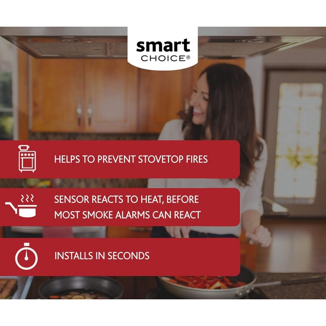 Smart Choice StoveSentry Cooktop Safety Sensor for Smart Stovetop Fire Prevention