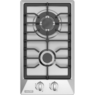 Empava 12 Gas Stove Cooktop with 2 Italy Sabaf Sealed Burners NG/LPG Convertible in Stainless Steel, 12 inches