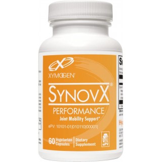 XYMOGEN SynovX Performance - Stay Active with Joint Mobility & Cytokine Balance Support - Joint Supplements for Women, Men and Athletes with High Molecular Weight Hyaluronic Acid (60 Capsules)