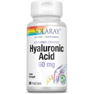 SOLARAY Triple Strength Hyaluronic Acid 60mg | 30 VegCaps