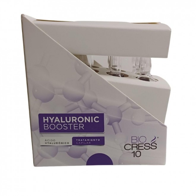 RUUFE Hyaluronic Ampoules - Biocress Hair Booster with Hyaluronic Acid (12 Pack)