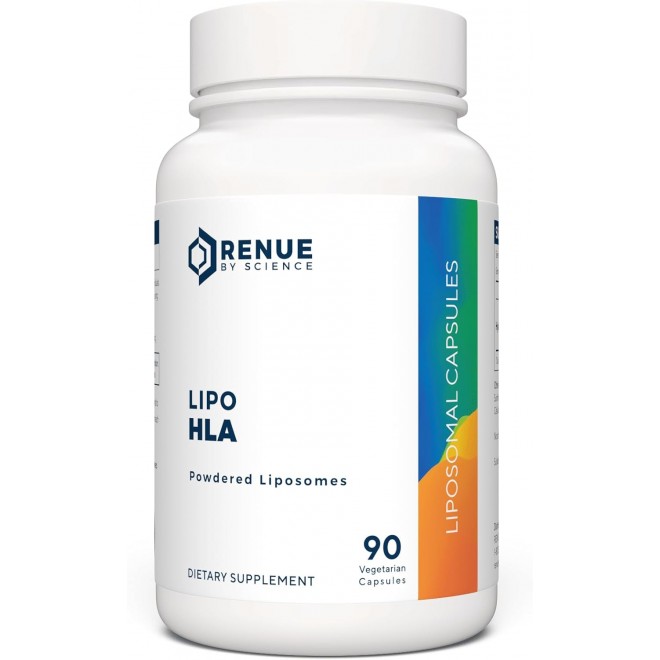 Renue By Science Hyaluronic Acid | HLA Liposomal Hyaluronic Acid Supplements | 90 Acido Hialuronico Capsules - 150mg Hylunaric Acid per Serving | Non-GMO | Made in The USA Third-Party Tested