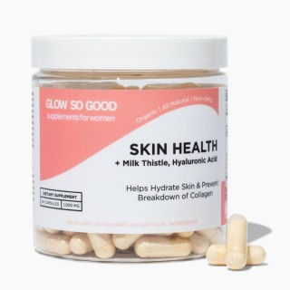 Skincare Supplement | Prevent Loss of Collagen | Promotes Youthful Appearance and Brighter Skin | Active Silymarin, Hyaluornic Acid, Collagen Peptides | Vegan Capsules (90)