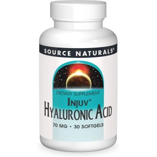 Source Naturals Hyaluronic Acid Injuv 70mg - 30 Softgels