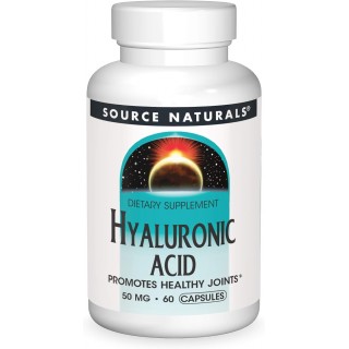 Source Naturals Hyaluronic Acid, Promotes Healthy Joints*, 50mg - 60 Capsules