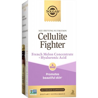 Solgar Cellulite Fighter Age-Defying Nutrition for Women—Promote Beautiful Skin with French Melon Concentrate + Hyaluronic Acid and Vitamin C, Once Daily, Vegan, Dairy, Soy, Gluten Free, 30 Servings