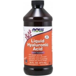 Now Foods Liquid Hyaluronic Acid 100 Milligrams, 16 Ounces