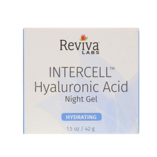 Reviva Intercell Night Gel with Hyaluronic Acid 1.50 oz