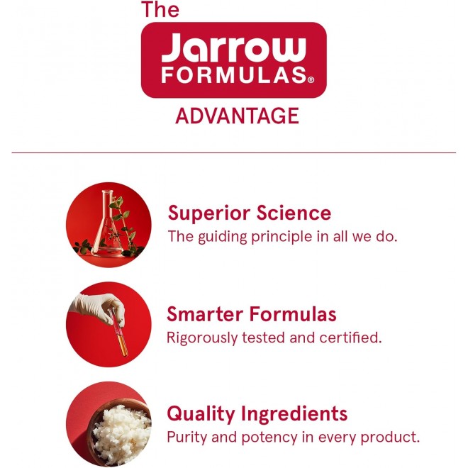 Jarrow Formulas Hyaluronic Acid 120 mg, Dietary Supplement, Skin Health Support, 120 Veggie Capsules, Up to 60 Day Supply