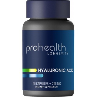 Hyaluronic Acid Supplement, 200mg per Serving, 90 Capsules | Clinically Supported for Healthy Aging & Radiant Skin | Cellular Hydration, Joint Health | Third-Party Tested