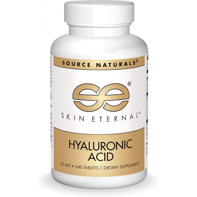 Source Naturals Skin Eternal Hyaluronic Acid, 50 mg - 240 Tablets