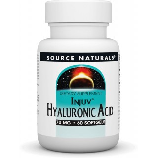 Source Naturals Hyaluronic Acid Injuv 70mg - 60 Softgels