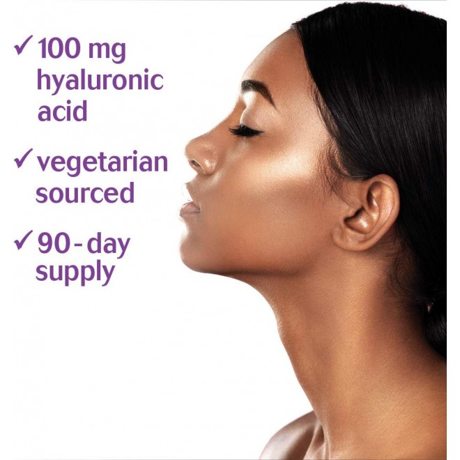 Bluebonnet Nutrition Hyaluronic Acid, Best for Hair, Skin, Nails, Skin Hydration, Beauty Nutrient, Non GMO, Gluten Free, Soy Free, Milk Free, 90 Softgels, 90 Servings