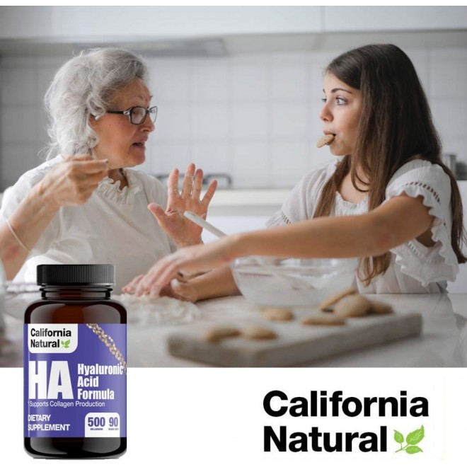 California Natural Hyaluronic Acid Formula Capsules, 90 Count