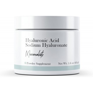 Minimalist Hyaluronic Acid (1.6 oz) Sodium Hyaluronate, Powder, Dietary Supplement